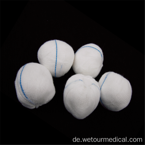 Medizinischer Einweg Absorbent Sterilized Cotton Gaze Ball